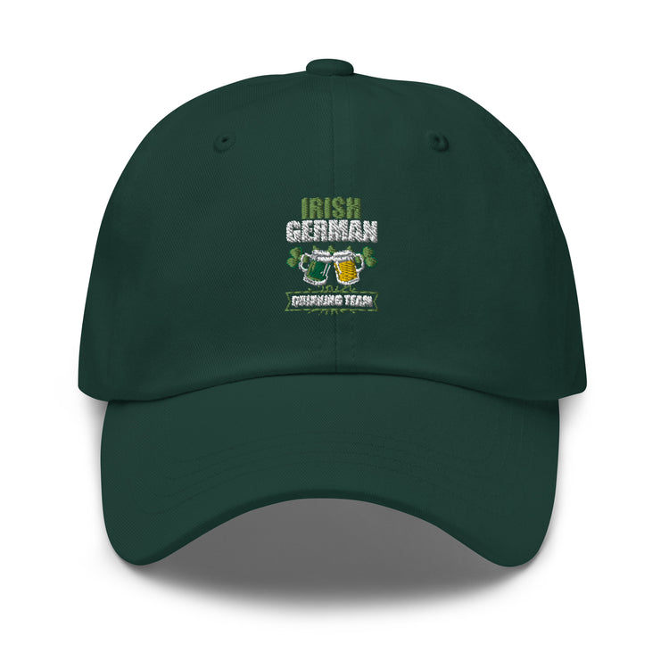 Dad hat Humorous Irish German Drinking St Patrick Day Germany Ireland Festivities Jamboree Gala