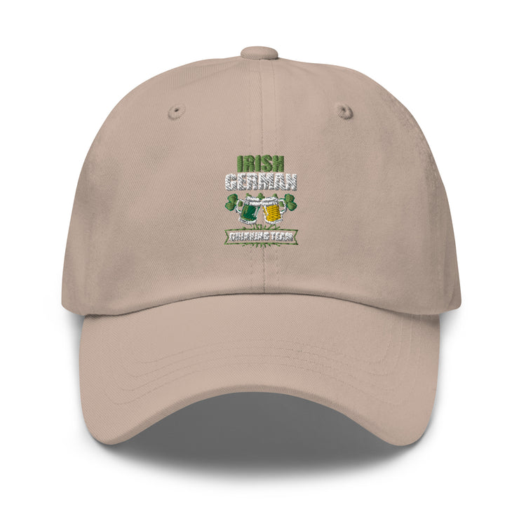 Dad hat Humorous Irish German Drinking St Patrick Day Germany Ireland Festivities Jamboree Gala