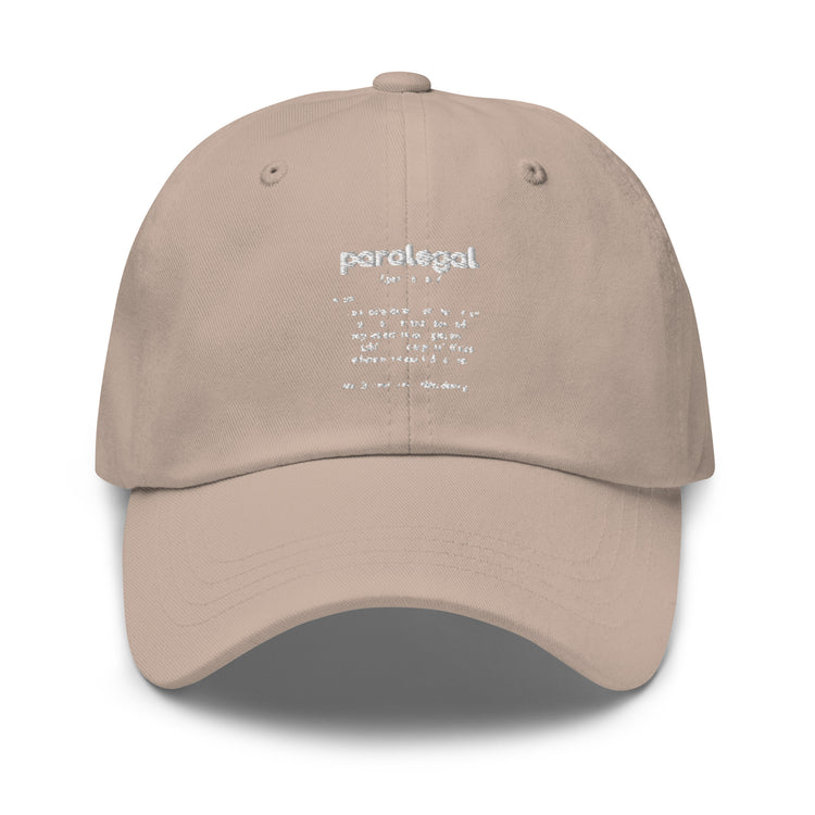 Dad hat Hilarious Paralegal Meaning Description Legal Assistant Fan Lawyer Paralegals Litigator