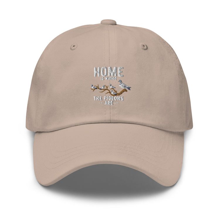 Dad hat Hilarious Pigeons Cockatiels Dodo Flying Animals Squab Culver Fan Cushat Fowl Enthusiast