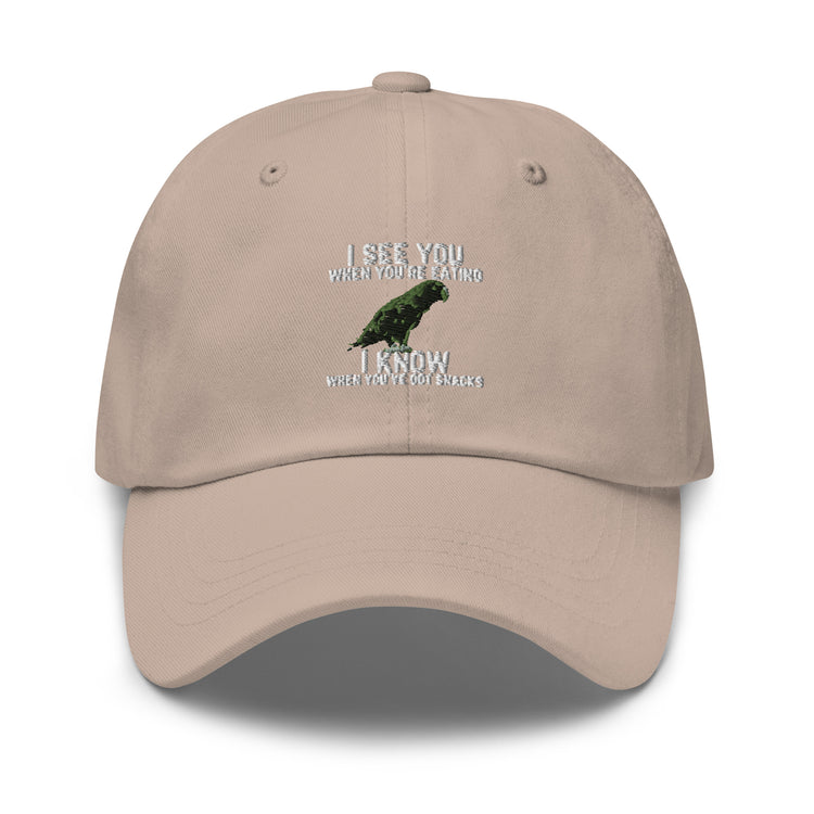 Dad hat Hilarious Cockatiels Lovebirds Parrot Humorous Cockatoo Cockatiel Quarrion Comical Birds