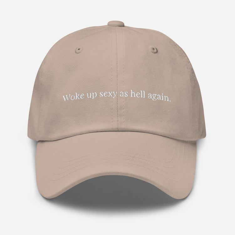 Dad hat Novelty Sexy As Hell Again Comical Sarcastic Sayings Fan Phrases Lover