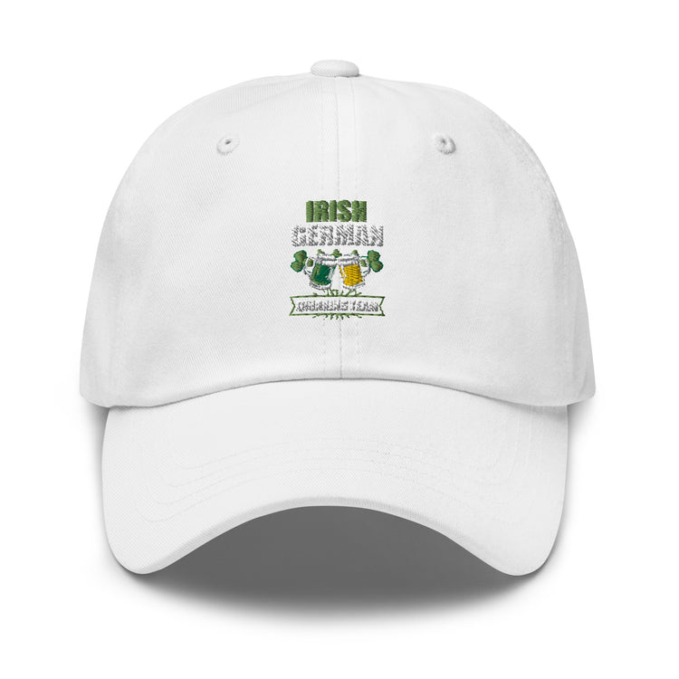 Dad hat Humorous Irish German Drinking St Patrick Day Germany Ireland Festivities Jamboree Gala