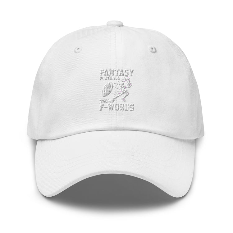 Dad hat Humorous Fantasy Football Extreme Field Sports Group Strategic Player Competitiveness