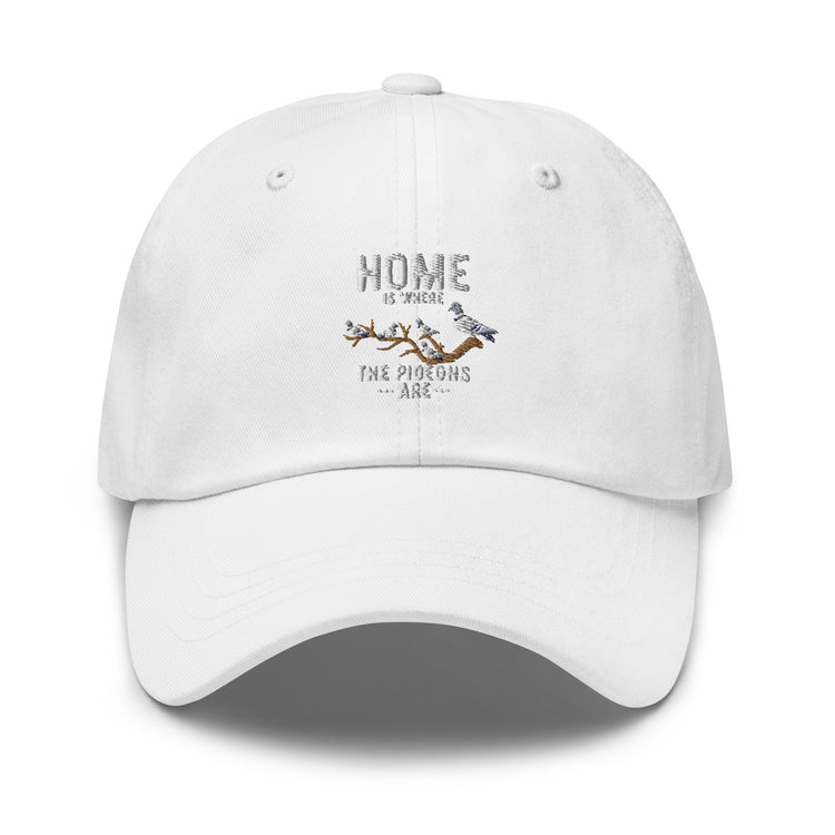 Dad hat Hilarious Pigeons Cockatiels Dodo Flying Animals Squab Culver Fan Cushat Fowl Enthusiast