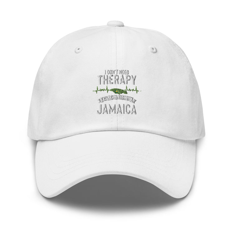 Dad hat Novelty Jamaica Heartbeat Leisure Lover Getaway Jamaican Break National Banner