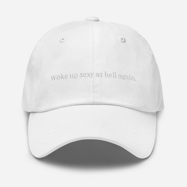 Dad hat Novelty Sexy As Hell Again Comical Sarcastic Sayings Fan Phrases Lover