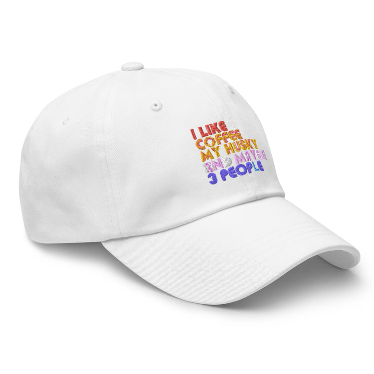 Dad hat Novelty Like My Coffee My Pet And 3 People Dog Caffeinated Pets Lover