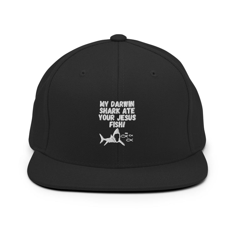 Snapback Hat Humorous Worship Prayer Religious Holy Writ God Books Blessing Sermon Christianity Humor Saying