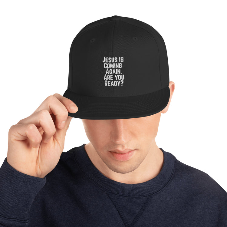 Snapback Hat Humorous Enthrone Priesthood Catholic Church Pastor Novelty Blessing Sermon Christianity Enthusiast