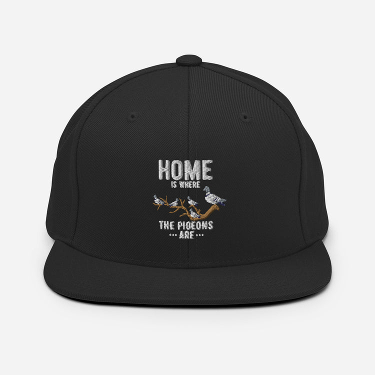 Snapback Hat Hilarious Pigeons Cockatiels Dodo Flying Animals Squab Culver Fan Cushat Fowl