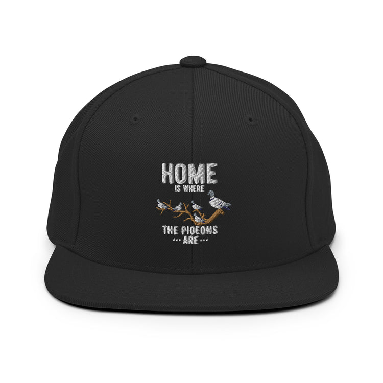 Snapback Hat Hilarious Pigeons Cockatiels Dodo Flying Animals Squab Culver Fan Cushat Fowl