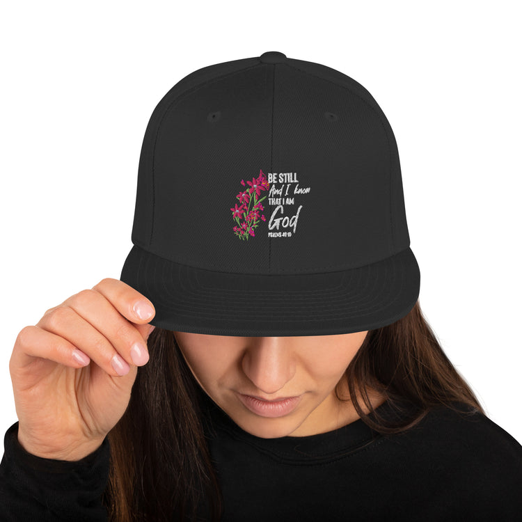 Snapback Hat Hilarious Religious Person Christianity Christianism Humorous Holy Writ Lesson