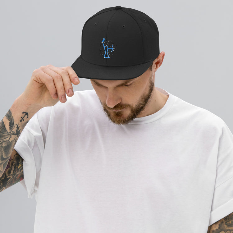 Snapback Hat Hilarious Astrology Constellations Astrophysics Horoscope Humorous Stargazing