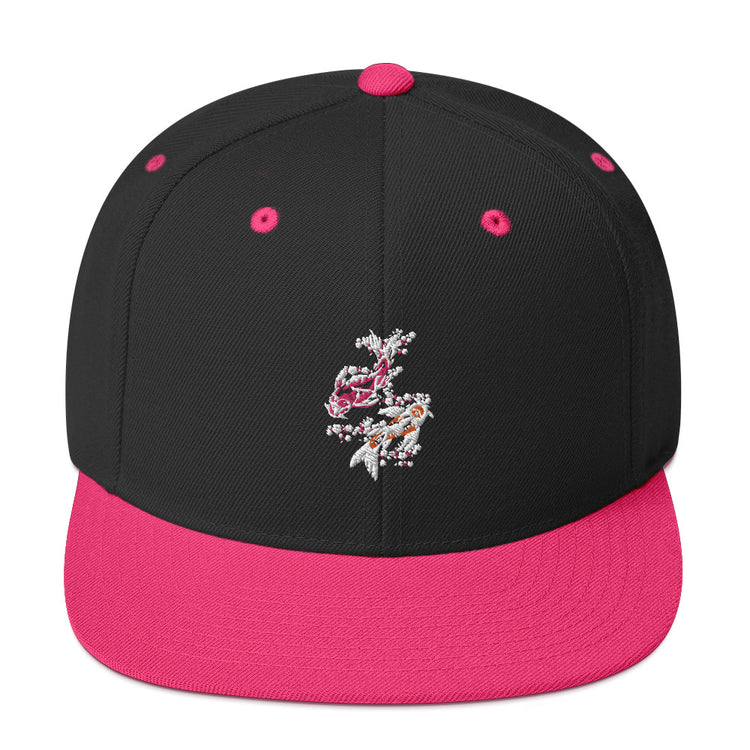 Snapback Hat  Japan Pondfish Lover Goldfish Chagoi Catfish Fishing Collector Fishes Charm