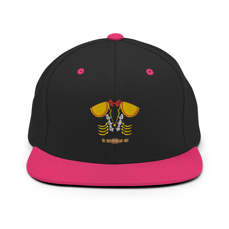 Snapback Hat  Hilarious Tauridor Toreador Banderillero Bullfighting Tauromachist Fighter