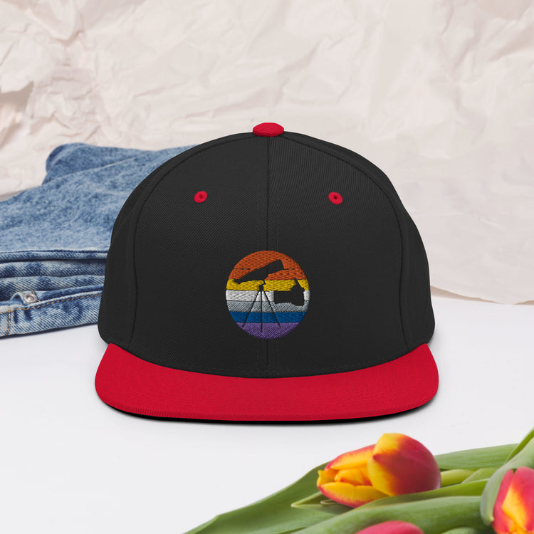 Snapback Hat Novelty Astrometry Photometry Astrological Photographic Photo Capturing Capture Planets Devotee