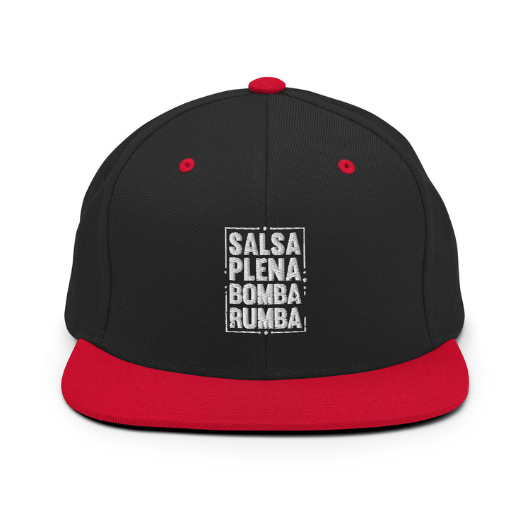 Snapback Hat Humorous Dancing Danseuse Merengue Bachata Cumbia Novelty Reggae Boogie Step Choreography Enthusiast