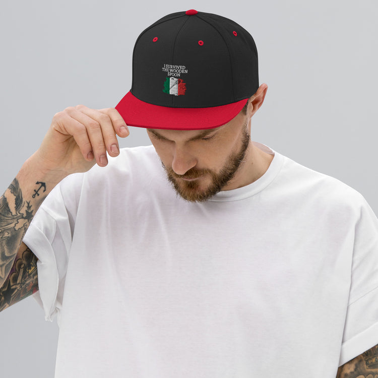 Snapback Hat Humorous Italy Italia Cuisine Cultures Nationalistic Lover Italian Nationalism Cultural Patriotism