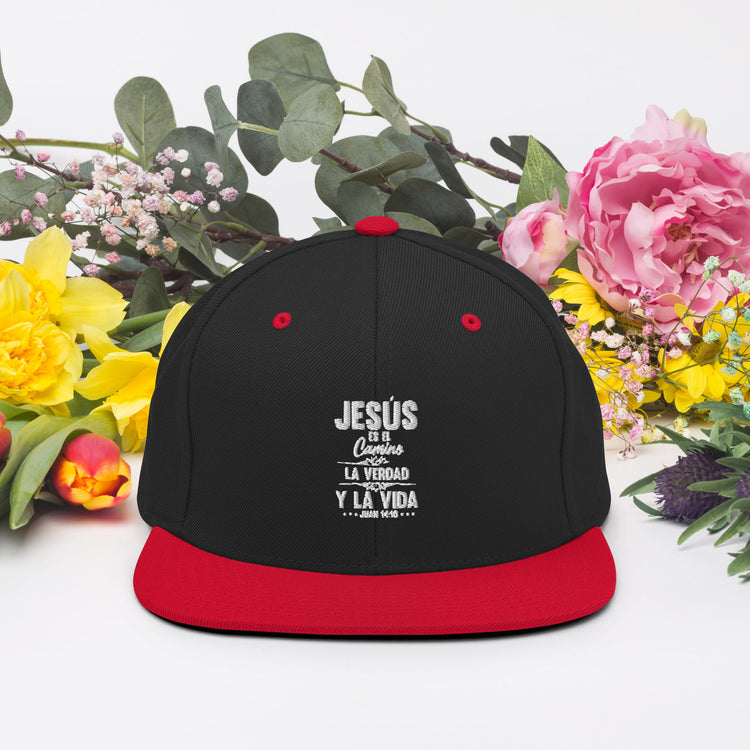 Snapback Hat Novelty Worship Prayer Religious Holy Writ God Book Christianity Blessing Sermon Humor Saying