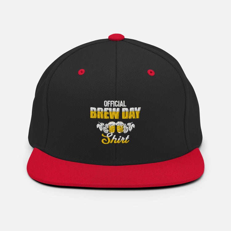 Snapback Hat Humorous Homebrewing Barleys Ale Malt Beverages Hilarious Alcoholic Drinks Brewery Brewpub Lover