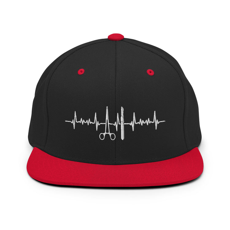 Snapback Hat  Surgery Medical Doctor Physician Internist Fan Humorous Internal Medicine Medic Oncologist Lover