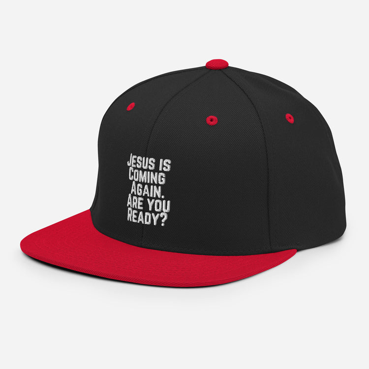 Snapback Hat Humorous Enthrone Priesthood Catholic Church Pastor Novelty Blessing Sermon Christianity Enthusiast