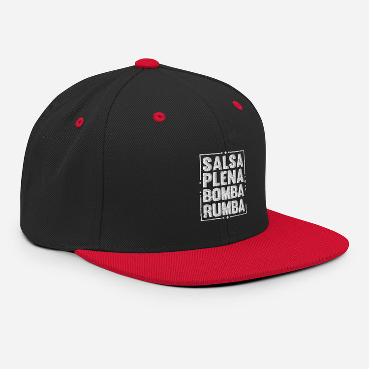 Snapback Hat Humorous Dancing Danseuse Merengue Bachata Cumbia Novelty Reggae Boogie Step Choreography Enthusiast