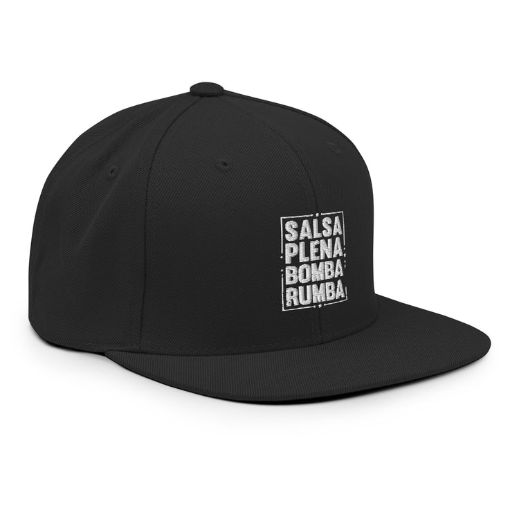 Snapback Hat Humorous Dancing Danseuse Merengue Bachata Cumbia Novelty Reggae Boogie Step Choreography Enthusiast