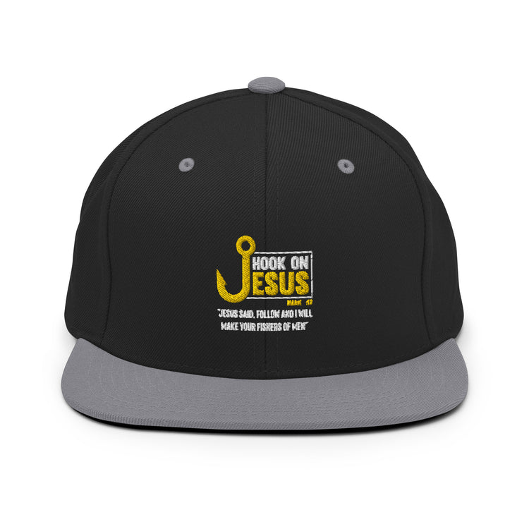 Snapback Hat Humorous Fisherman Priesthood Catholic Church Pastor Pun Christianity Blessing Worker Humor Saying