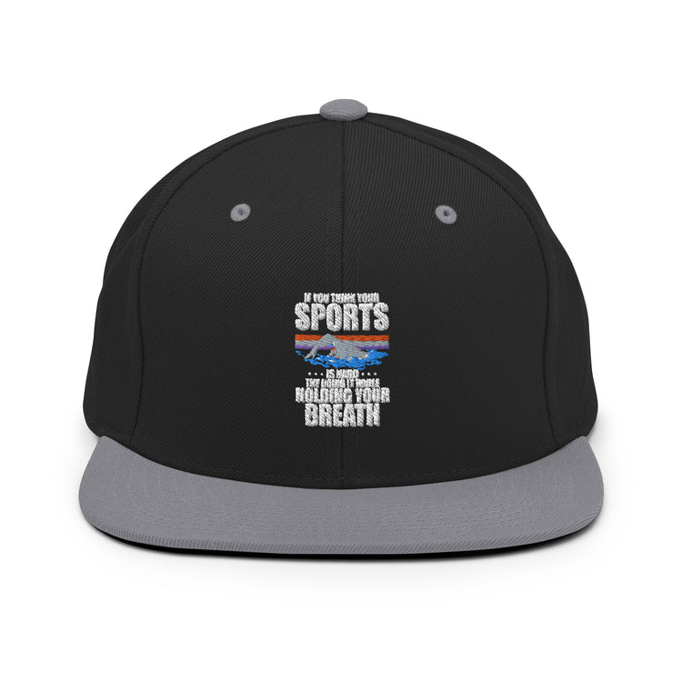 Snapback Hat Hilarious Laughter Sarcasm Ridicule Humor Sarcastic Funny Humorous Humors Derision Chuckle