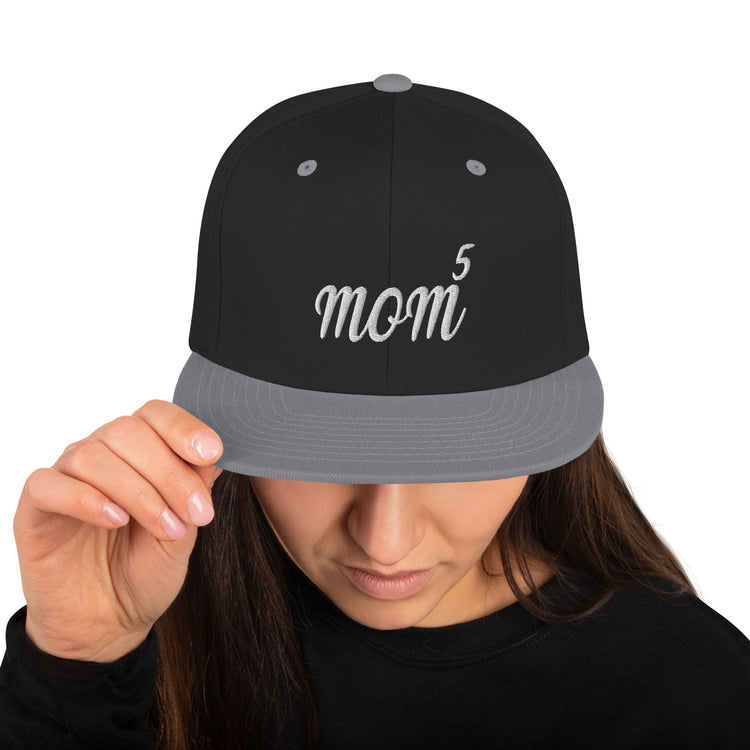 Snapback Hat Hilarious Mother's Day Parenting Raising Childs Humorous Parental Nurturing Children Maternal Fan