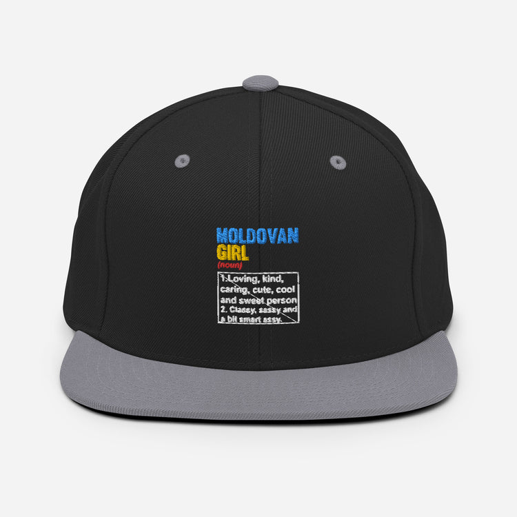 Snapback Hat  Hilarious Moldovian Nationalistic Nationalism Enthusiast Novelty Patriotic Patriotism Chauvinism