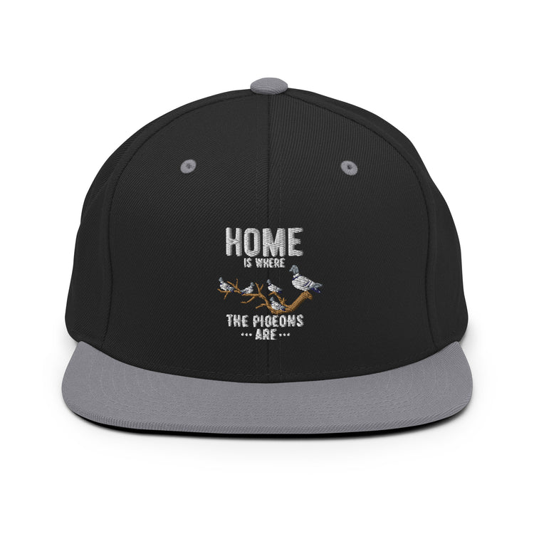 Snapback Hat Hilarious Pigeons Cockatiels Dodo Flying Animals Squab Culver Fan Cushat Fowl