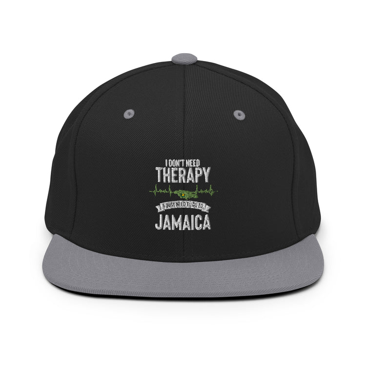 Snapback Hat Novelty Jamaica Heartbeat Leisure Lover Getaway Jamaican Break National Banner Devotee