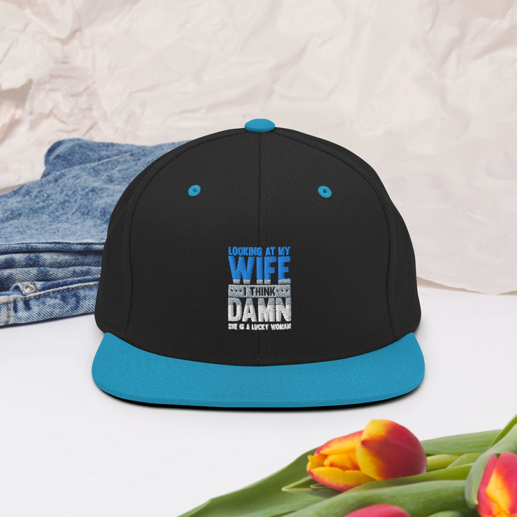 Snapback Hat Humorous Fathers Day Sarcastic Humor Party Joke Granddad Grandpa Family Day Husband Papa Sarcasm