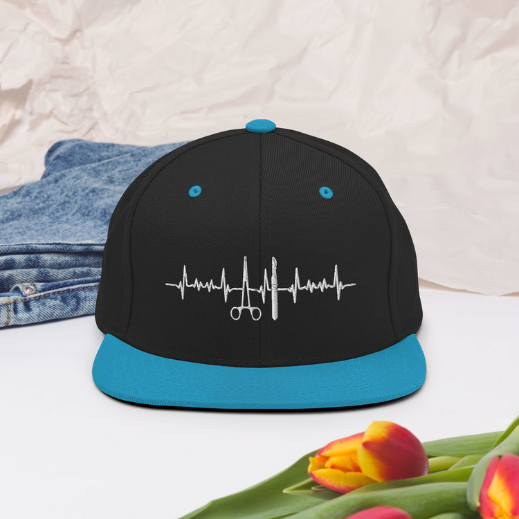 Snapback Hat  Surgery Medical Doctor Physician Internist Fan Humorous Internal Medicine Medic Oncologist Lover