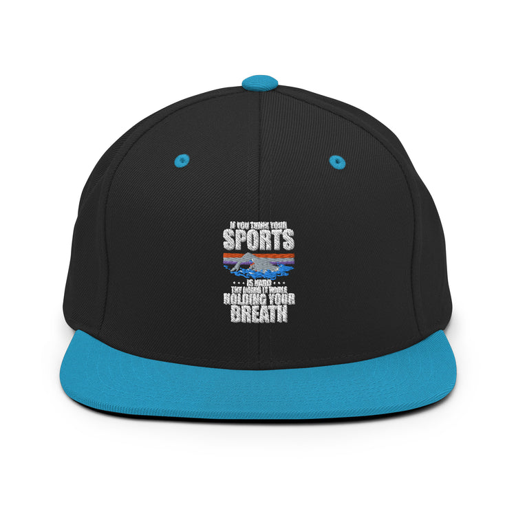 Snapback Hat Hilarious Laughter Sarcasm Ridicule Humor Sarcastic Funny Humorous Humors Derision Chuckle