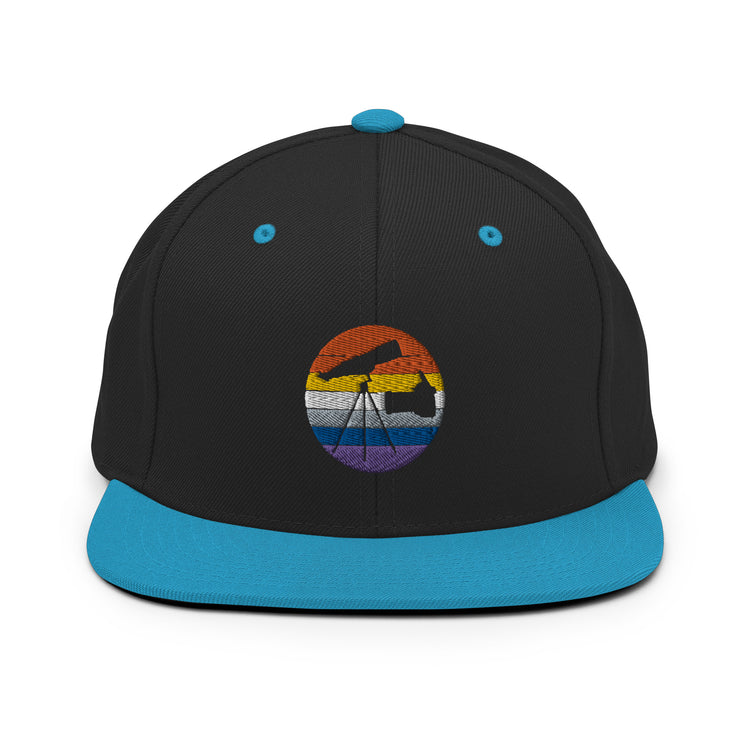 Snapback Hat Novelty Astrometry Photometry Astrological Photographic Photo Capturing Capture Planets Devotee