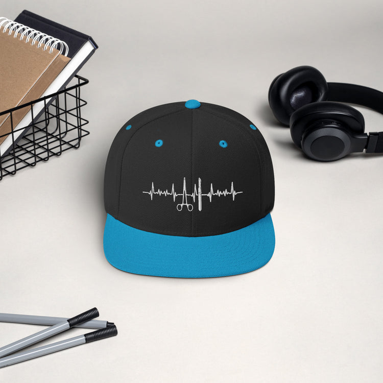 Snapback Hat  Surgery Medical Doctor Physician Internist Fan Humorous Internal Medicine Medic Oncologist Lover