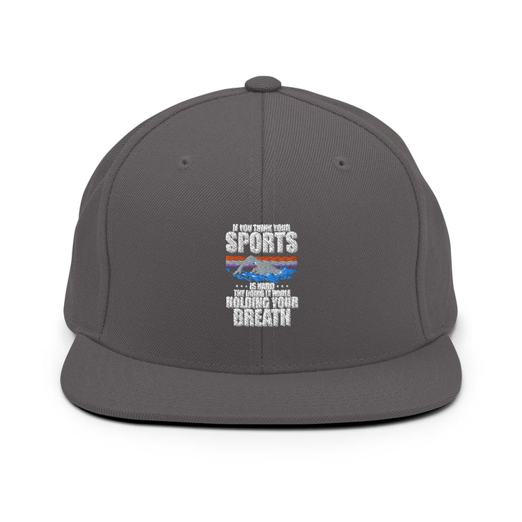 Snapback Hat Hilarious Laughter Sarcasm Ridicule Humor Sarcastic Funny Humorous Humors Derision Chuckle