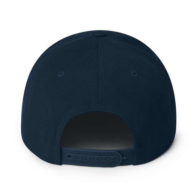 Snapback Hat  Humorous Baseball Player Softball Gameday Pun