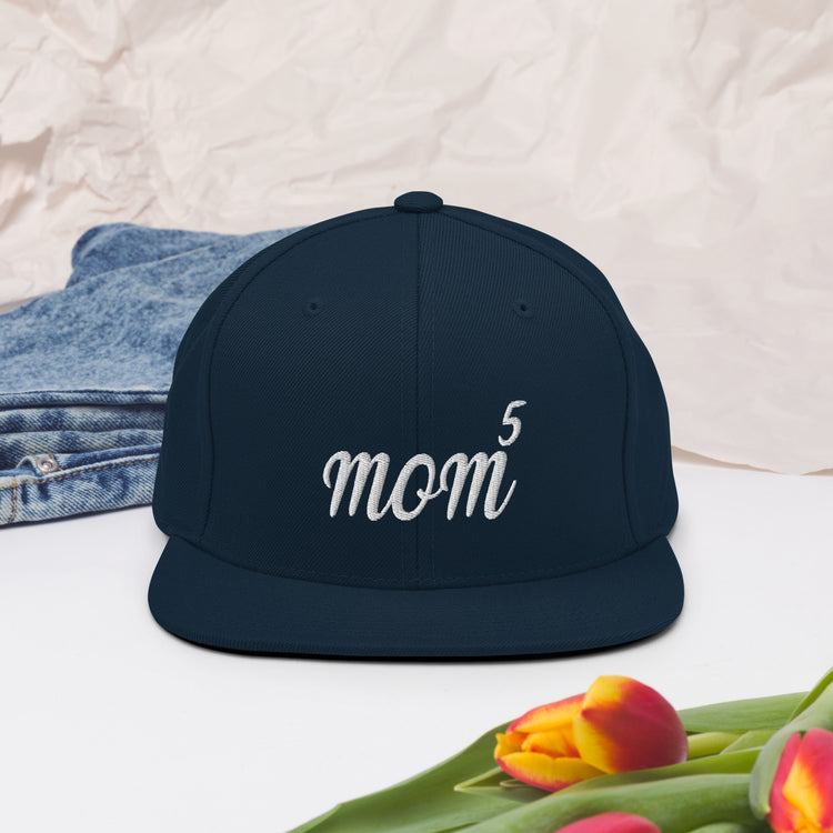 Snapback Hat Hilarious Mother's Day Parenting Raising Childs Humorous Parental Nurturing Children Maternal Fan