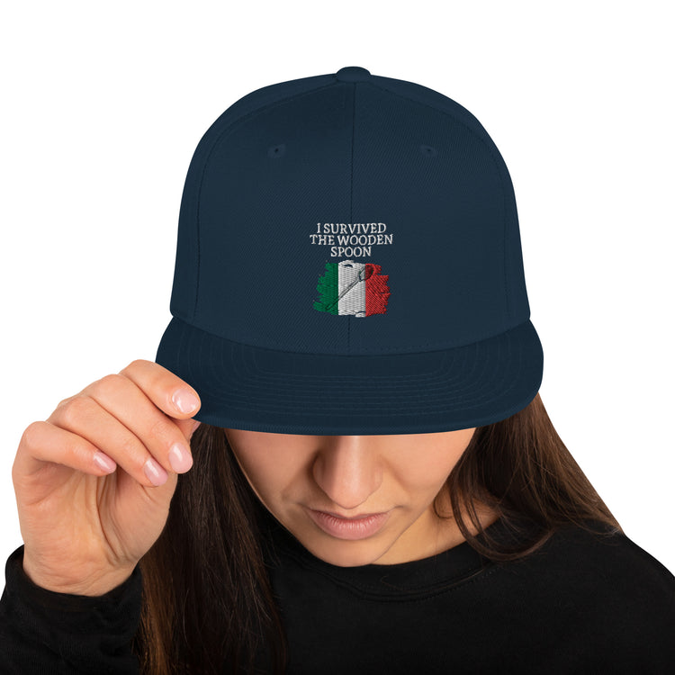 Snapback Hat Humorous Italy Italia Cuisine Cultures Nationalistic Lover Italian Nationalism Cultural Patriotism