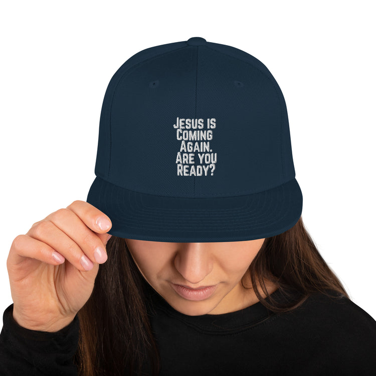 Snapback Hat Humorous Enthrone Priesthood Catholic Church Pastor Novelty Blessing Sermon Christianity Enthusiast