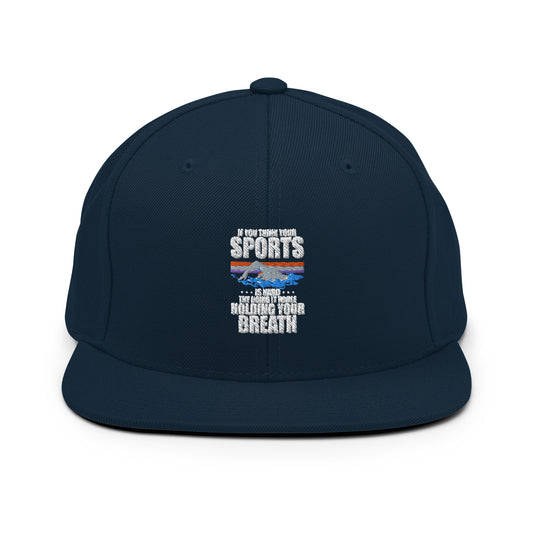 Snapback Hat Hilarious Laughter Sarcasm Ridicule Humor Sarcastic Funny Humorous Humors Derision Chuckle