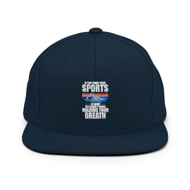 Snapback Hat Hilarious Laughter Sarcasm Ridicule Humor Sarcastic Funny Humorous Humors Derision Chuckle