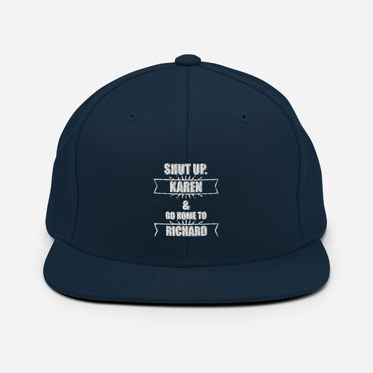 Snapback Hat Novelty Sarcastic Sayings Fan Phrases Enthusiast Hilarious Satirical Derisive Scornful Mocking Pun