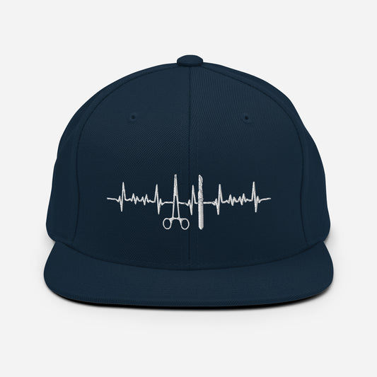 Snapback Hat  Surgery Medical Doctor Physician Internist Fan Humorous Internal Medicine Medic Oncologist Lover