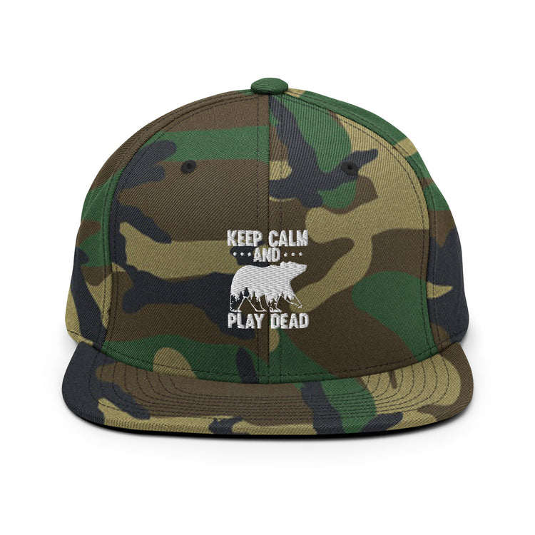 Snapback Hat  Keep Calm Hilarious Ridicule Humor Sarcasm Sarcastic Laughter Funny HumorousvPlayfulness Chuckle